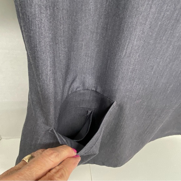 Figs Technical Collection Size XXL Graphite Gray V Neck Scrub Top 3 Pockets - Picture 8 of 14